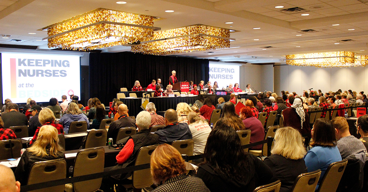 Minnesota Nurses Association Members Gather For Annual Convention   0124 Magazine MNA Convention Hero 