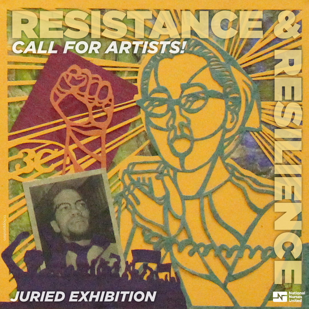 Text: Resistance and Resilience! Call for Artists.