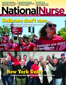 National Nurse magazine April-May-June issue cover