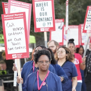 NOLA nurses on strike