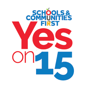 Yes on 15 Graphic