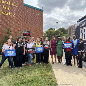 NNU nurses and speakers at Philadelphia reproductive rights event