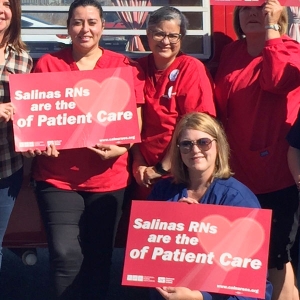 Salinas Valley RNs headed out to talk to voters 