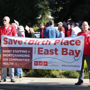Nurses rally to save Alta Bates