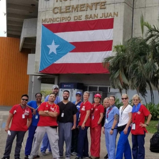 RNs on the ground in Puerto Rico